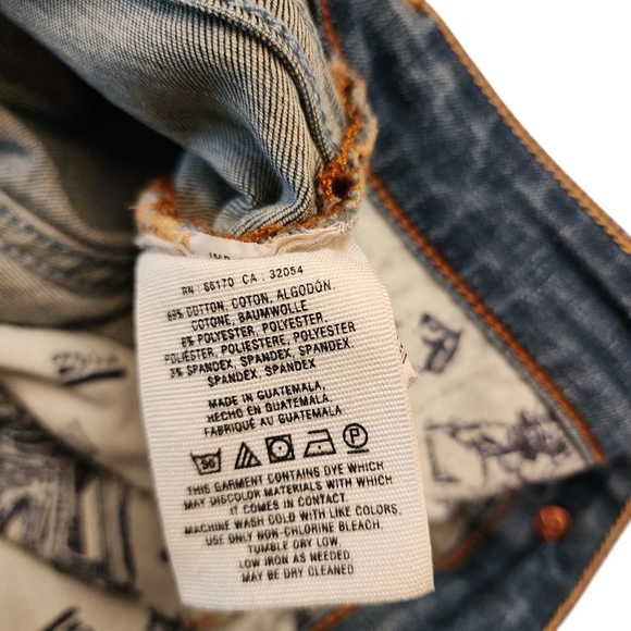 Pilcro and the Letterpress Mid-rise Serif Boyfriend Jeans 30 - Picture 12 of 13